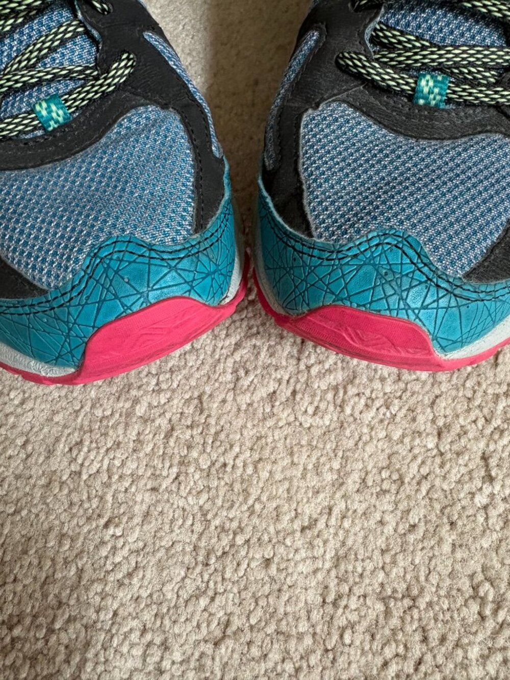 Asics Gel-Sonoma Trail Running Hiking Shoes Women's Size 9 Blue Pink T4F7N - Picture 5 of 10